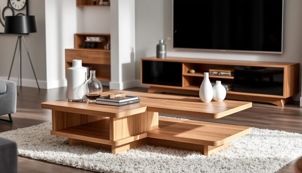 tv stand and coffee table set